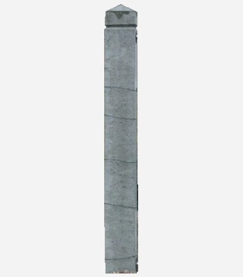 Pilier de portail béton sur mesure Deauville