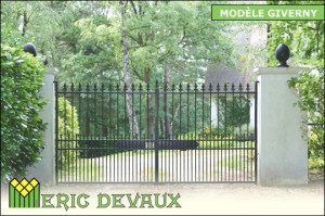 portail sur mesure en fer classe