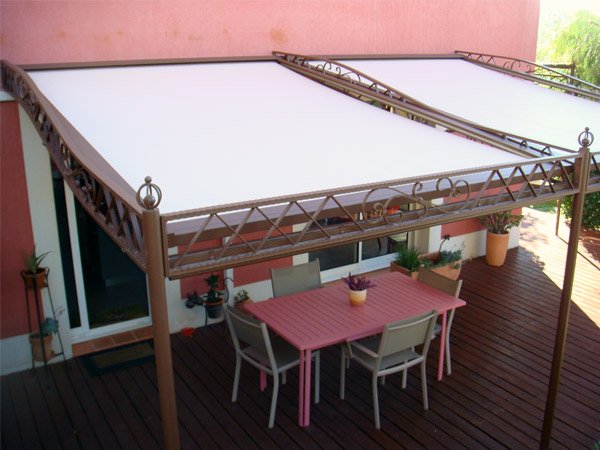 Pergola ferronnerie sur mesure en Normandie