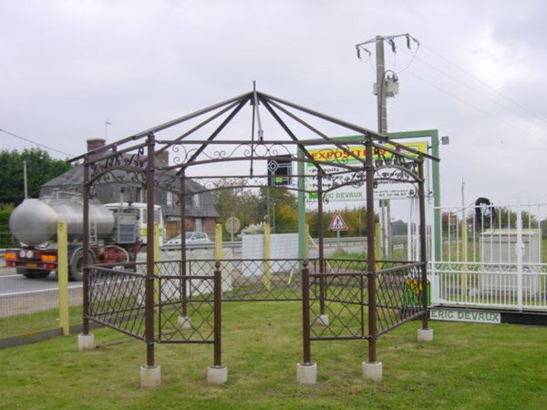 Kiosque fer sur mesure en Normandie