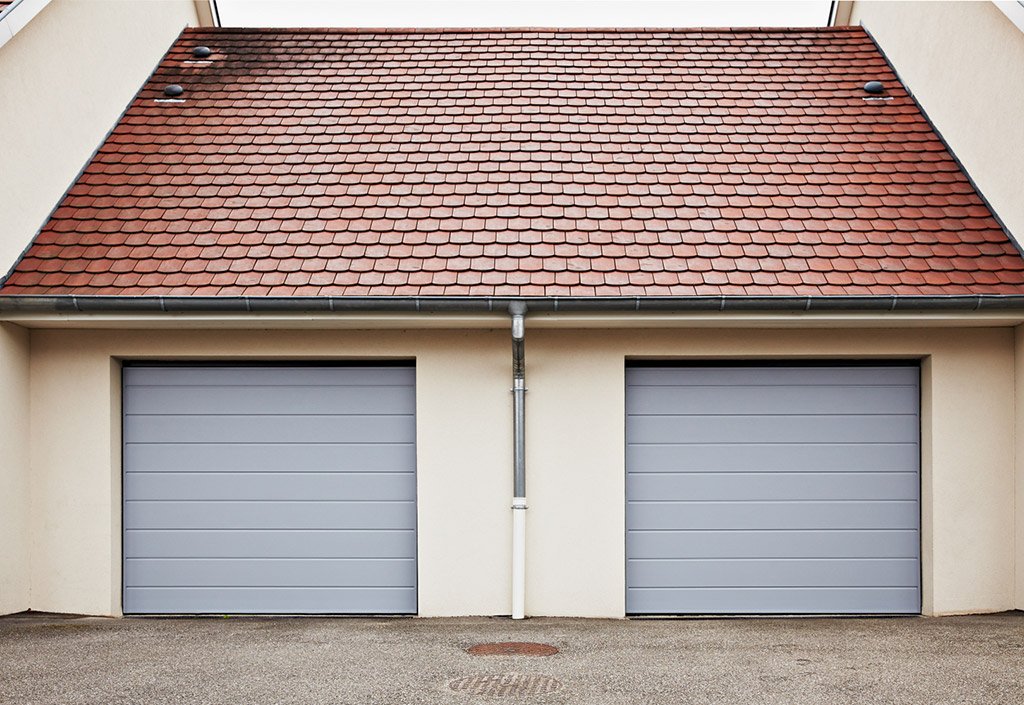 Porte de garage double