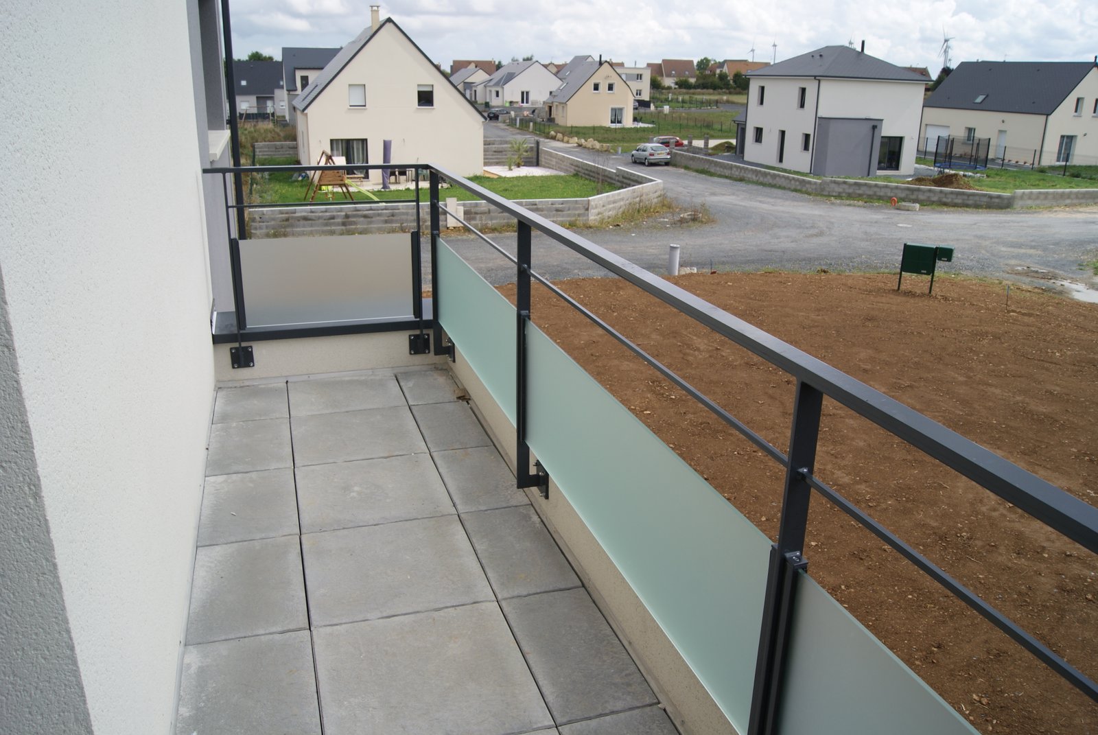 Garde corps sur mesure pour balcon