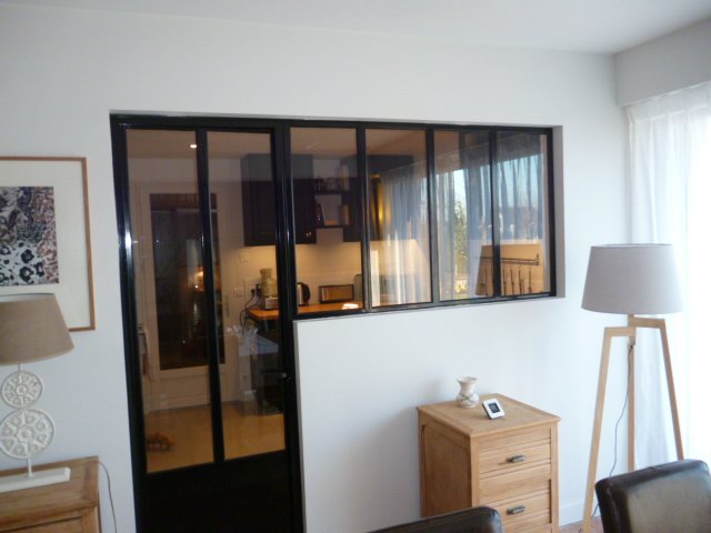Verrière salon sur mesure