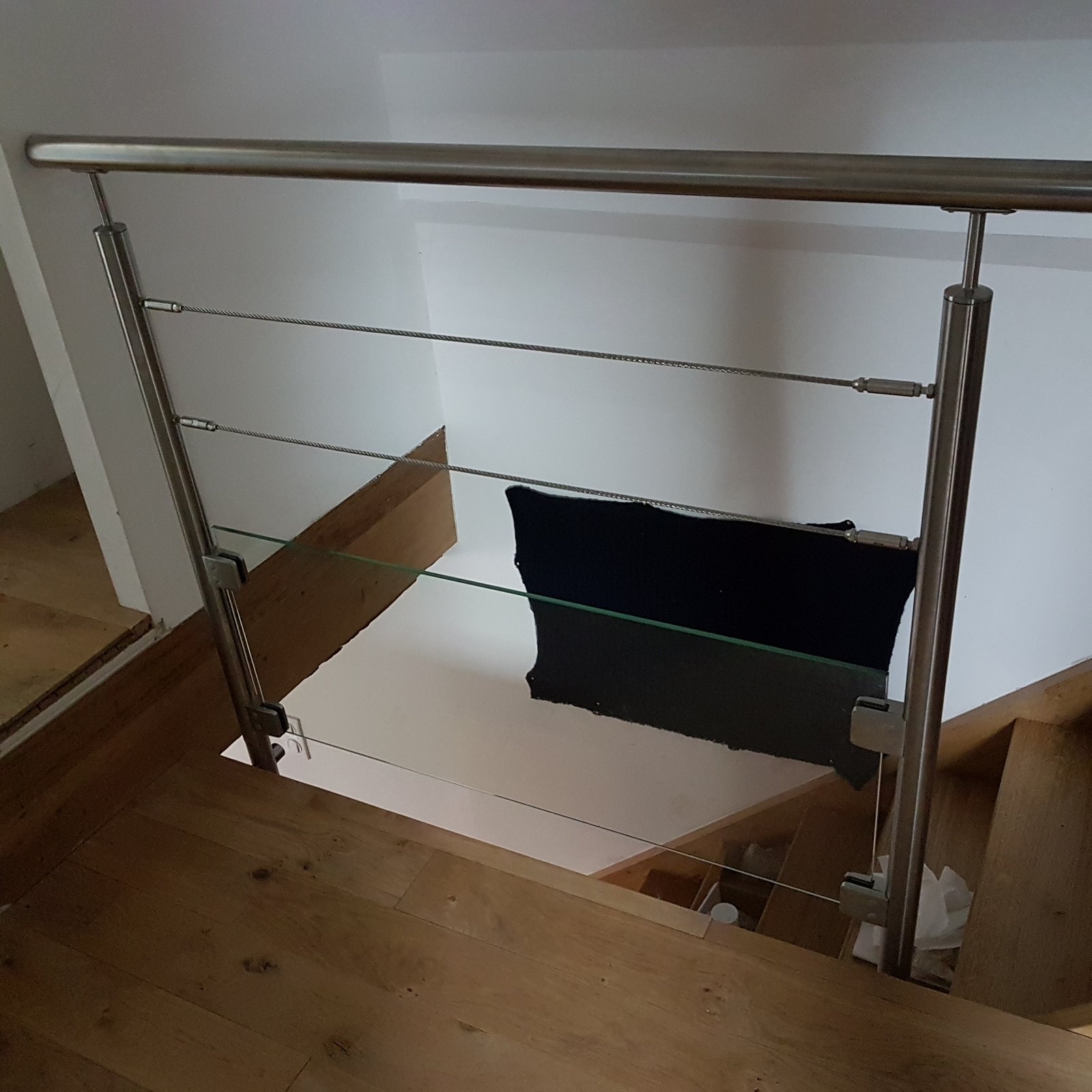 Garde corps sur mesure inox et verre