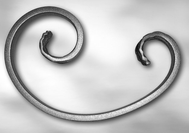 élément pour personnalisation portail en ferronnerie