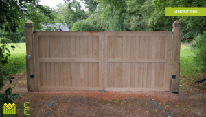 portail en bois sur mesure