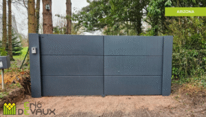 portail contemporain brut sur mesure