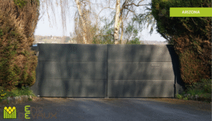 portail en acier grande largeur sur mesure