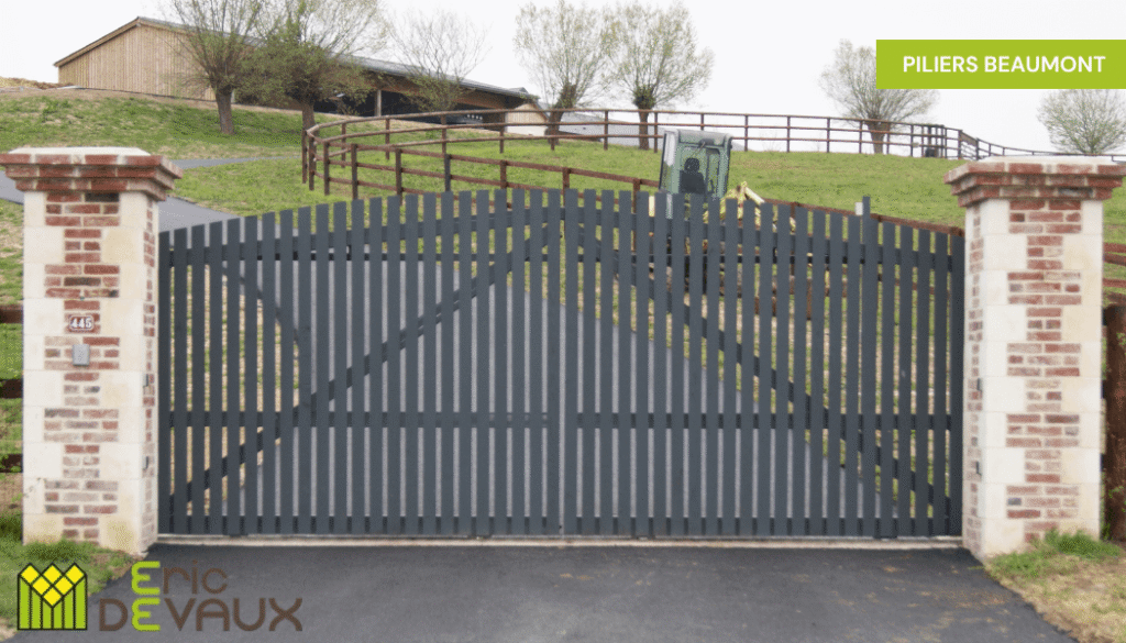 piliers pour portail sur mesure