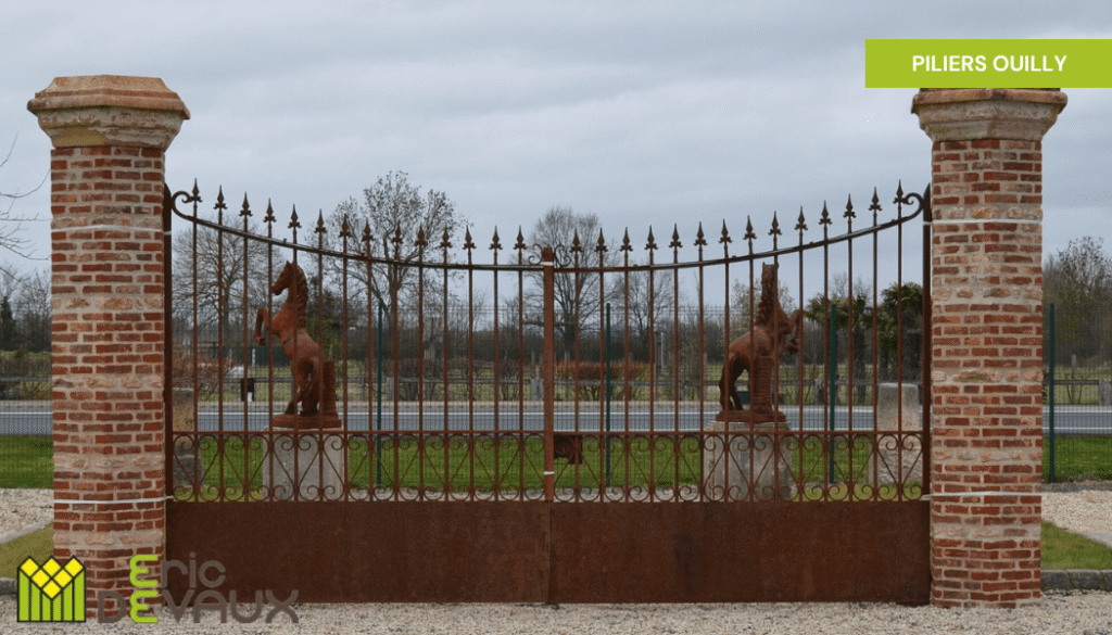 pilier de portail pour entrée