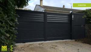 portail en alu de grande hauteur