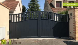 portail en alu pour maison principale