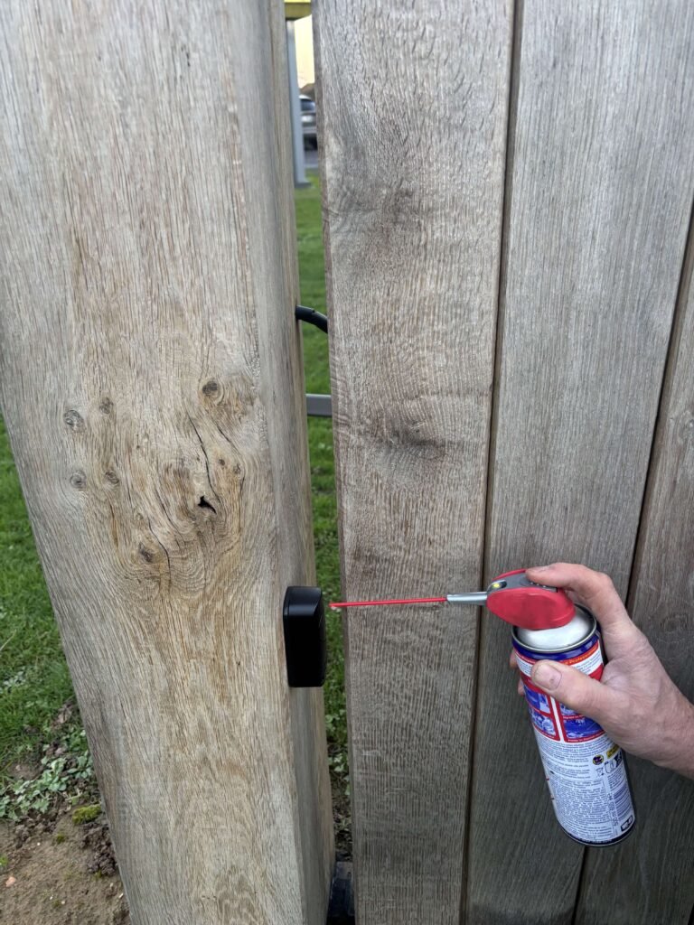 entretien détecteur électrique portail extérieur
