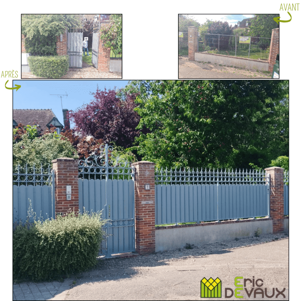restauration de portail et clôtures sur mesure
