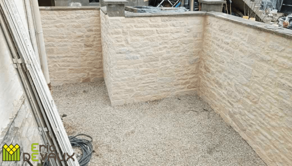 muret moellon sur mesure en Normandie