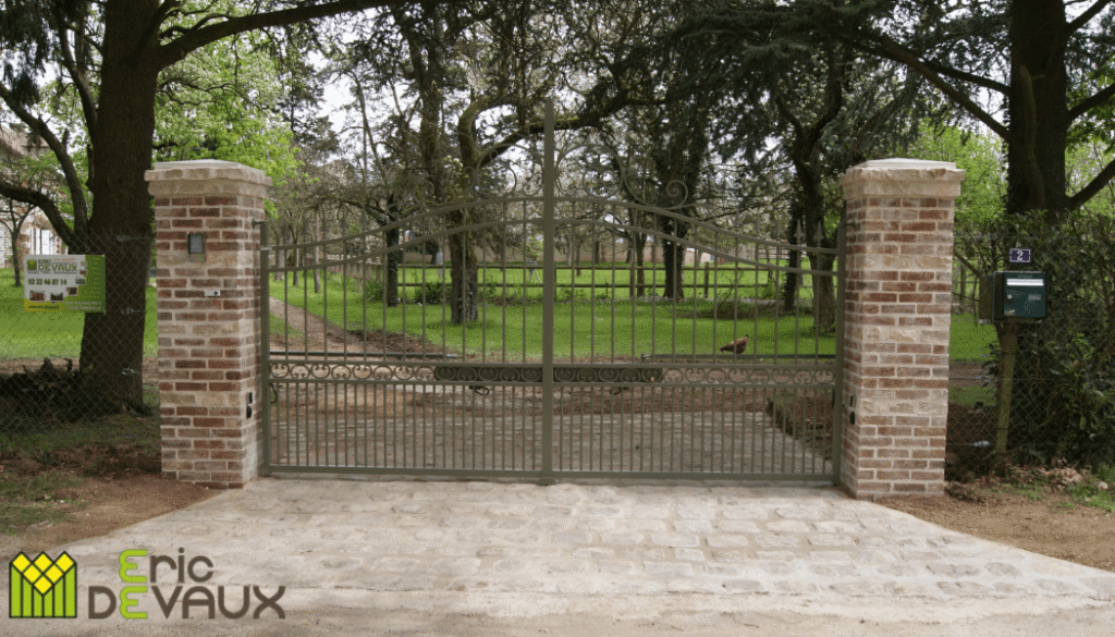 pavage sur mesure pour propriété en Normandie