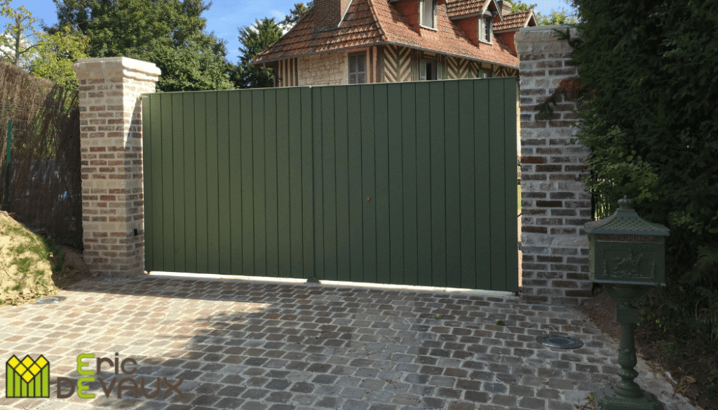 exemple de pavage pour une entrée de maison